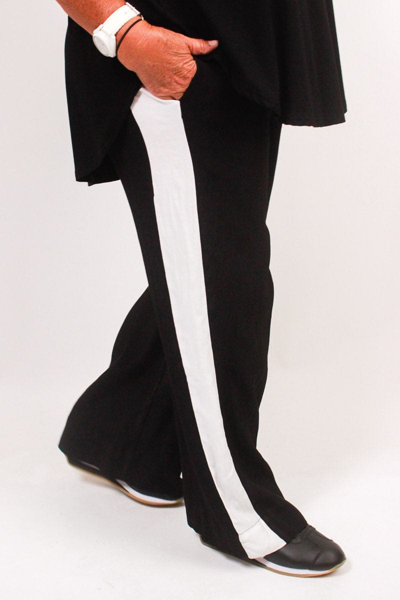 TCD TCD EXCLUSIZE Athleisure Pant - Black/White Stripe Shop 00 = 12