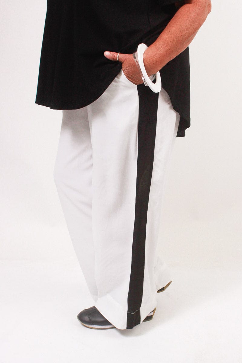 TCD TCD EXCLUSIZE Athleisure Pant - Cream/Black Stripe Shop 00 = 12