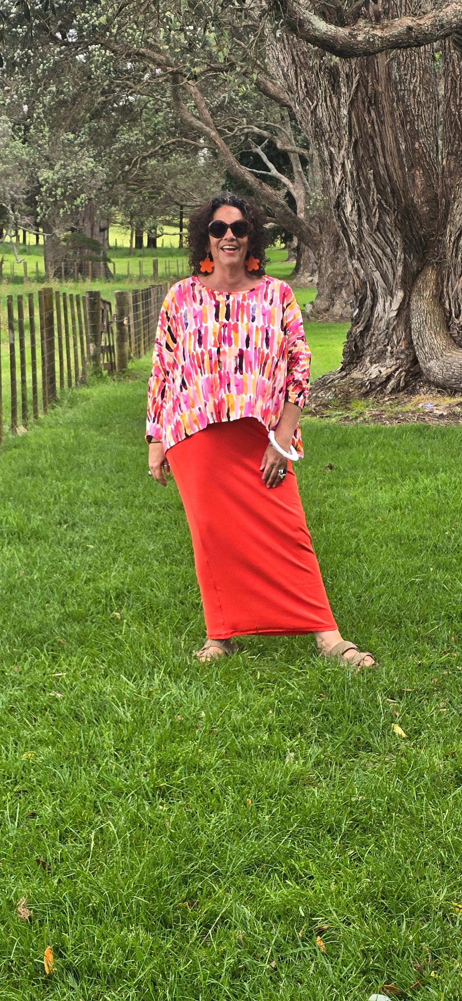 TCD TCD Lockdown Crop - Lipstick Shop One Size = 14-24