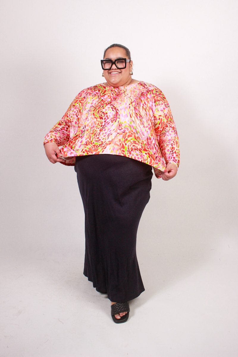 TCD TCD Lockdown Crop - Monet Shop One Size = 14-24