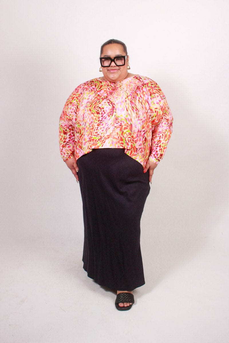 TCD TCD Lockdown Crop - Monet Shop One Size = 14-24