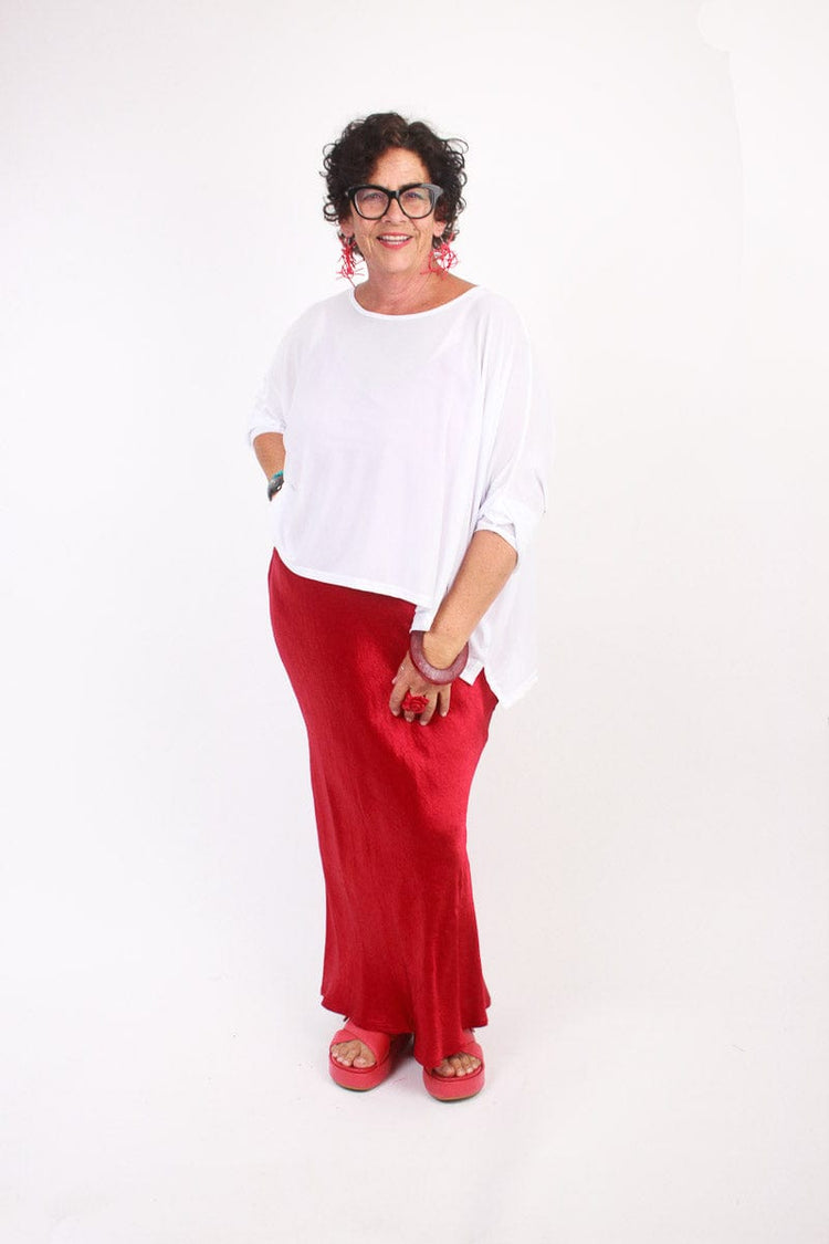 TCD TCD Lockdown Crop - White Mesh Shop One Size = 14-24