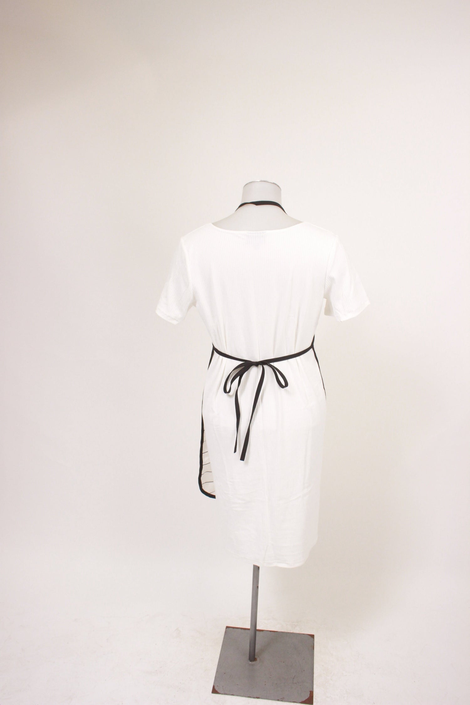 TCD TCD Apron - Cream Linen Stripe shop OS = 14 - 24