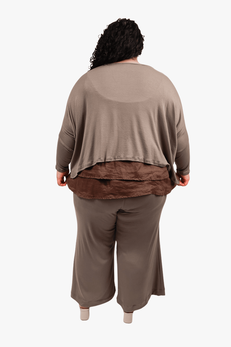 TCD TCD Lockdown Crop - Mouse Shop OS = 14-24