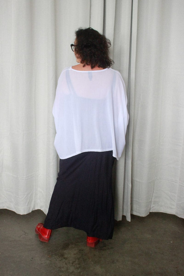 TCD TCD Lockdown Crop - White Mesh Shop OS = 14-24