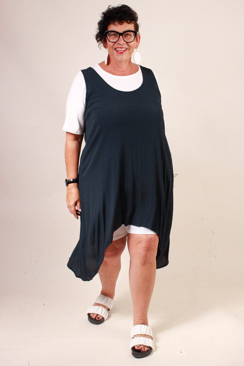 TCD TCD Athena Tunic - Navy Shop