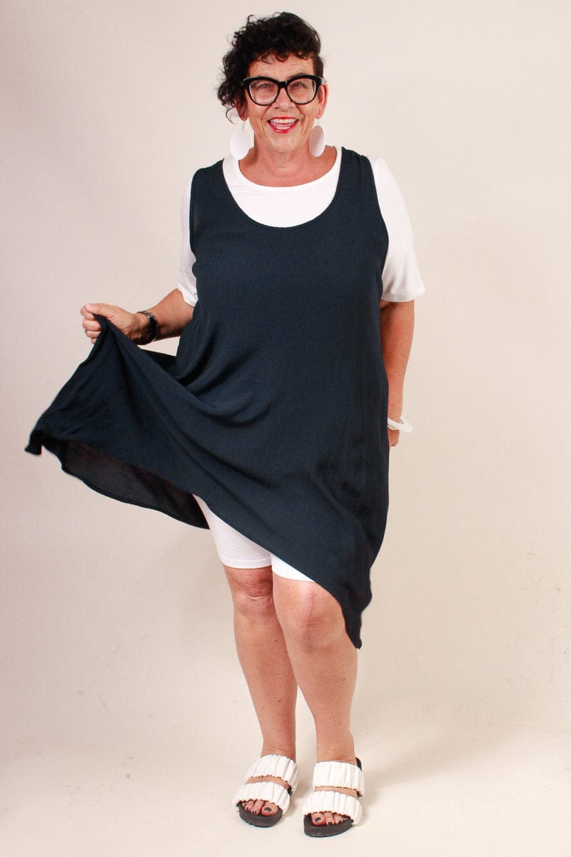 TCD TCD Athena Tunic - Navy Shop