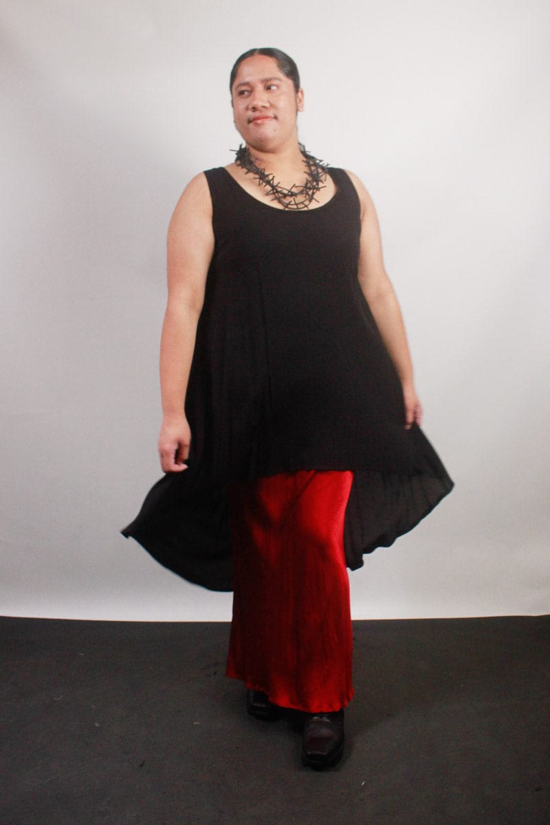 TCD TCD Back Flow Tunic - Black Shop