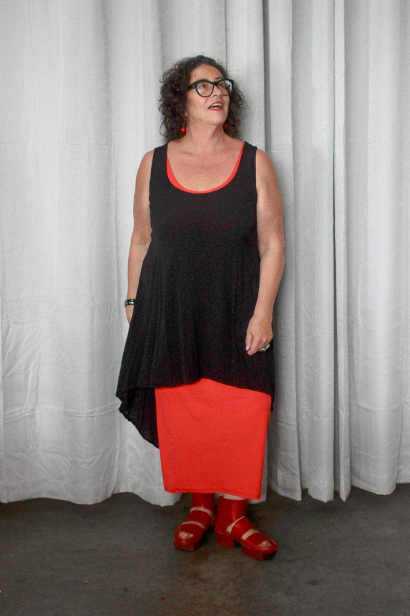 TCD TCD Back Flow Tunic - Black Shop