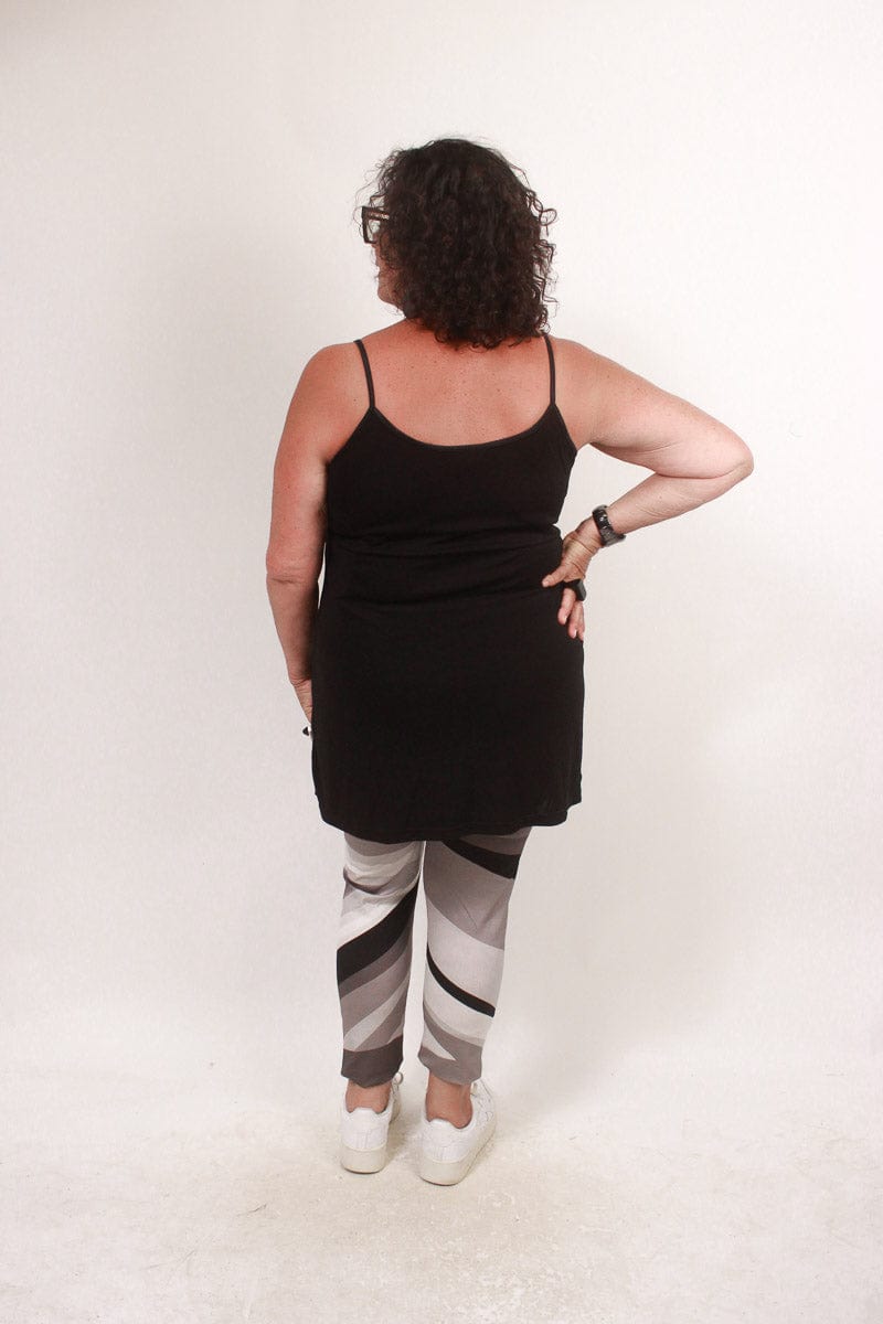 TCD TCD Bodice Camisole -Black Slinky (LONGER LENGTH) Shop