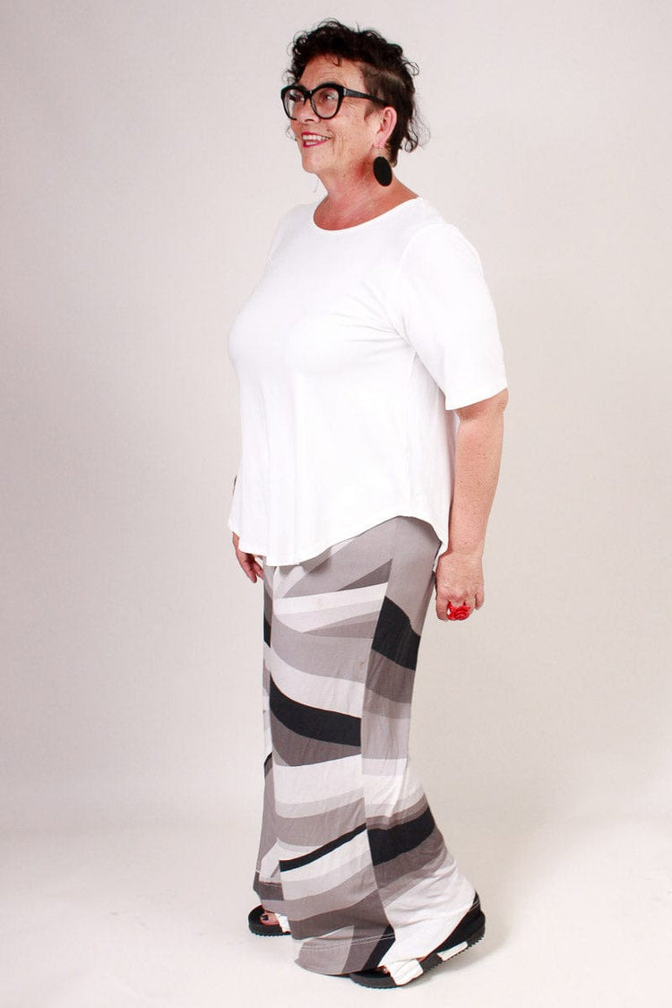 TCD TCD Curve Tee - Soft White Shop