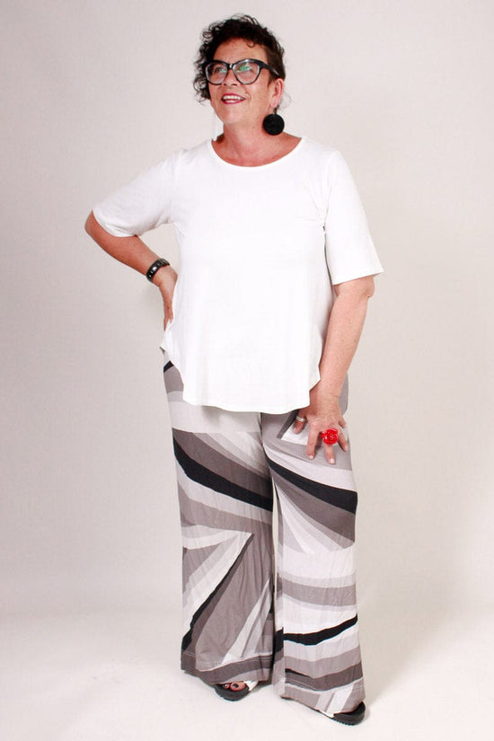TCD TCD Curve Tee - Soft White Shop