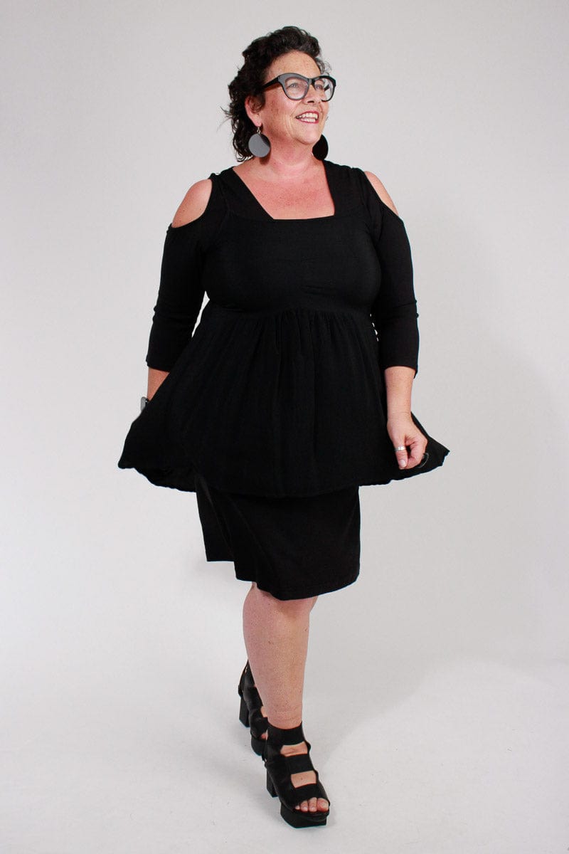 TCD TCD Cut Out Mia - Black Shop