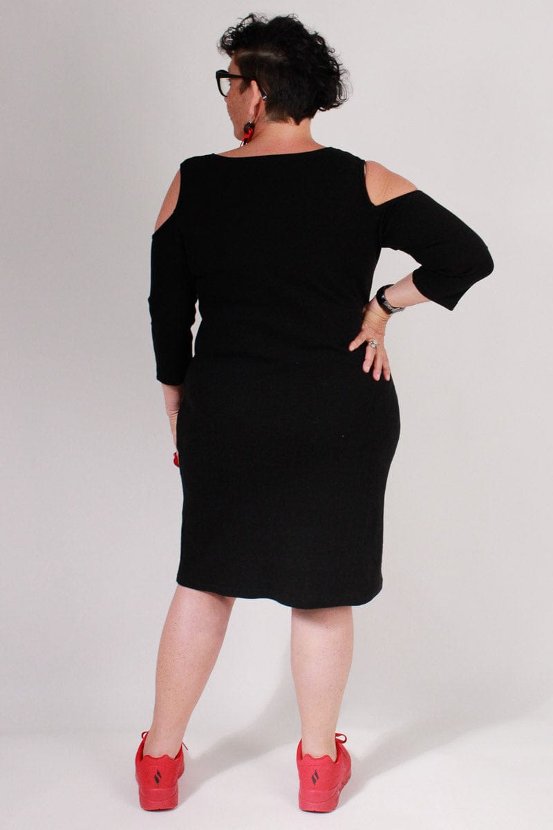 TCD TCD Cut Out Mia - Black Shop