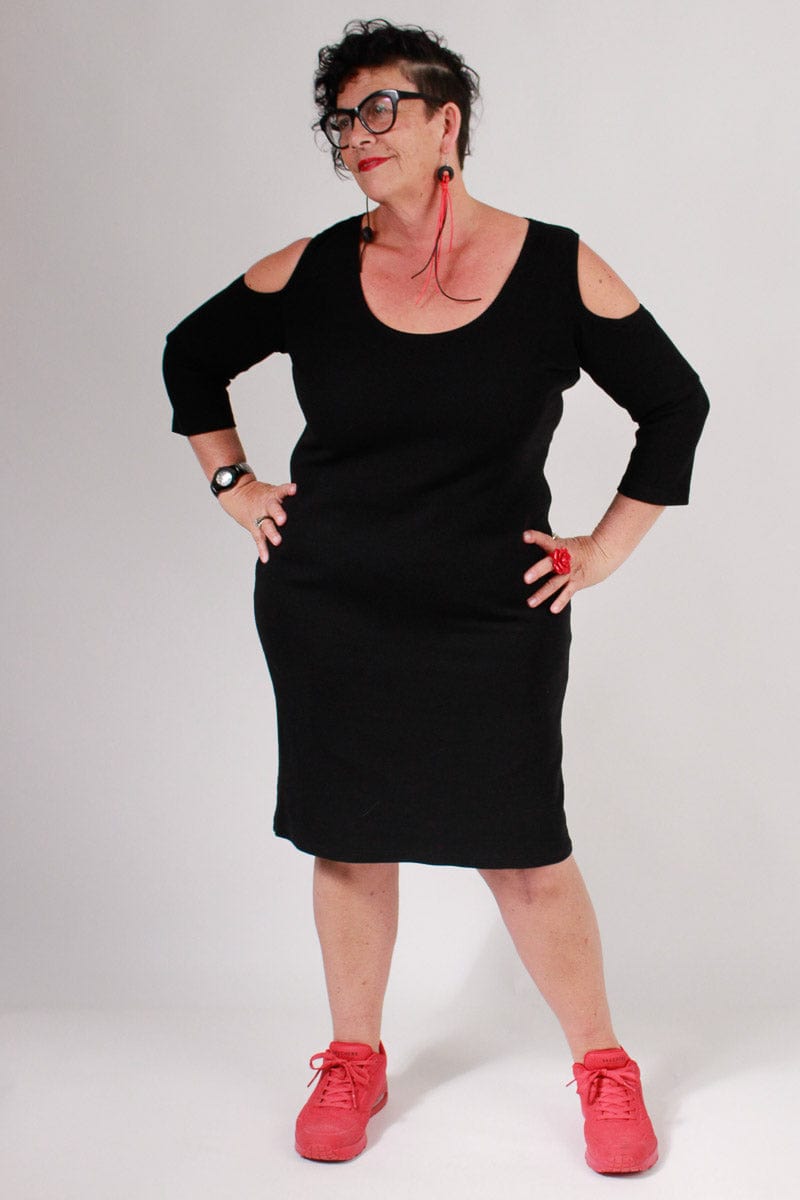 TCD TCD Cut Out Mia - Black Shop