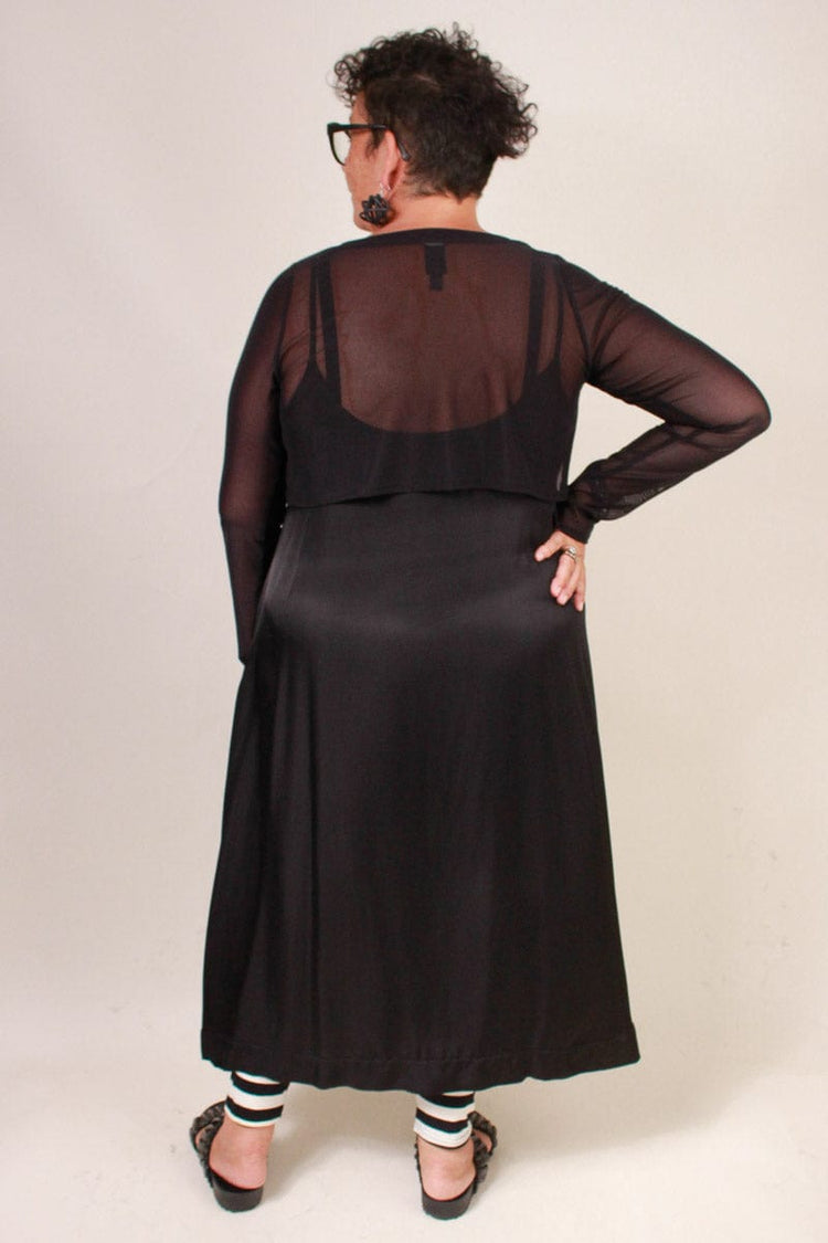 TCD TCD Dihlia Top - Black Mesh Shop