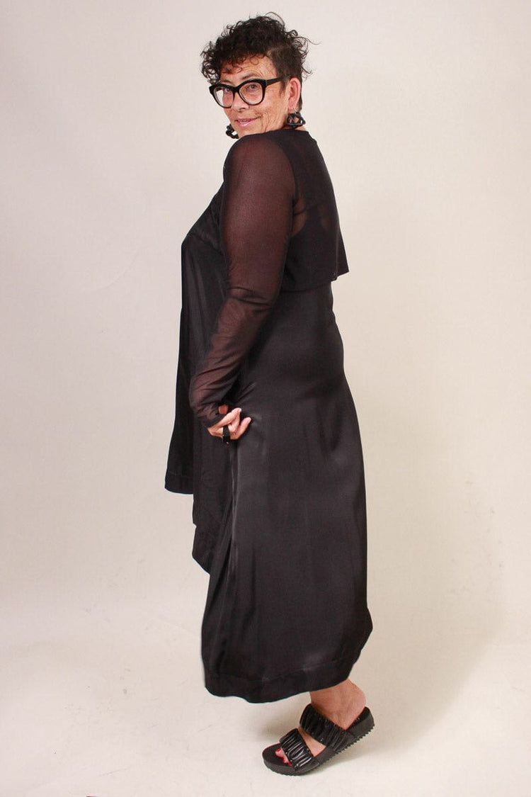 TCD TCD Dihlia Top - Black Mesh Shop