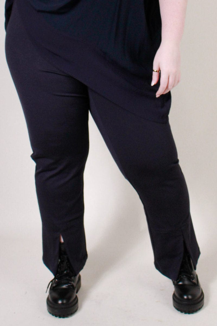 TCD TCD Disco Split Pant - Navy Shop