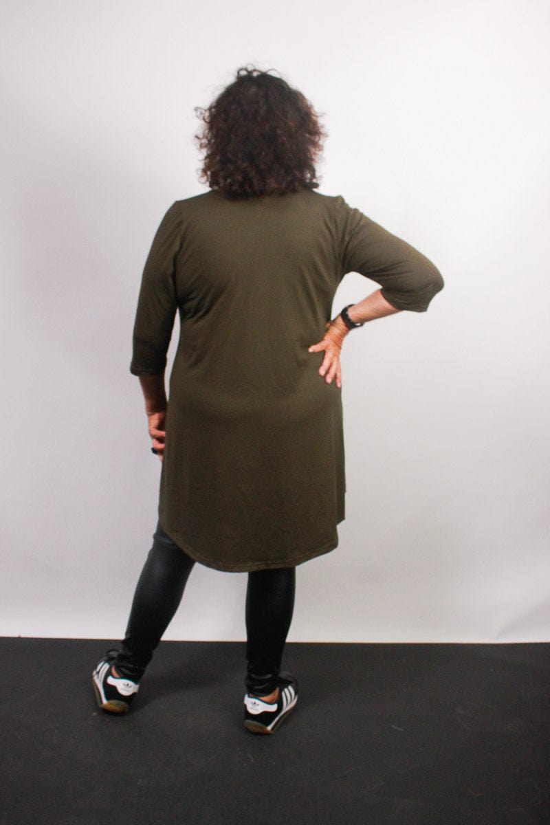 TCD TCD Evie Tee (T-Shirt) - Khaki Shop