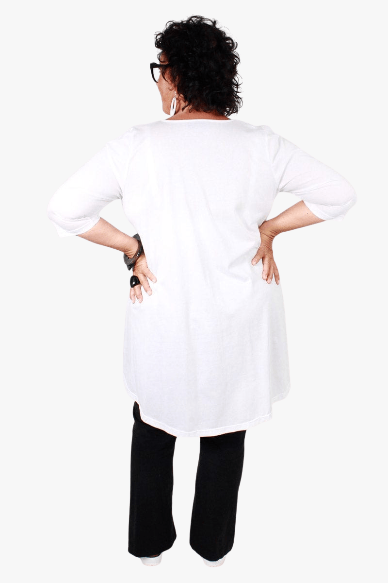 TCD TCD Evie Tee (T-Shirt) - White Shop