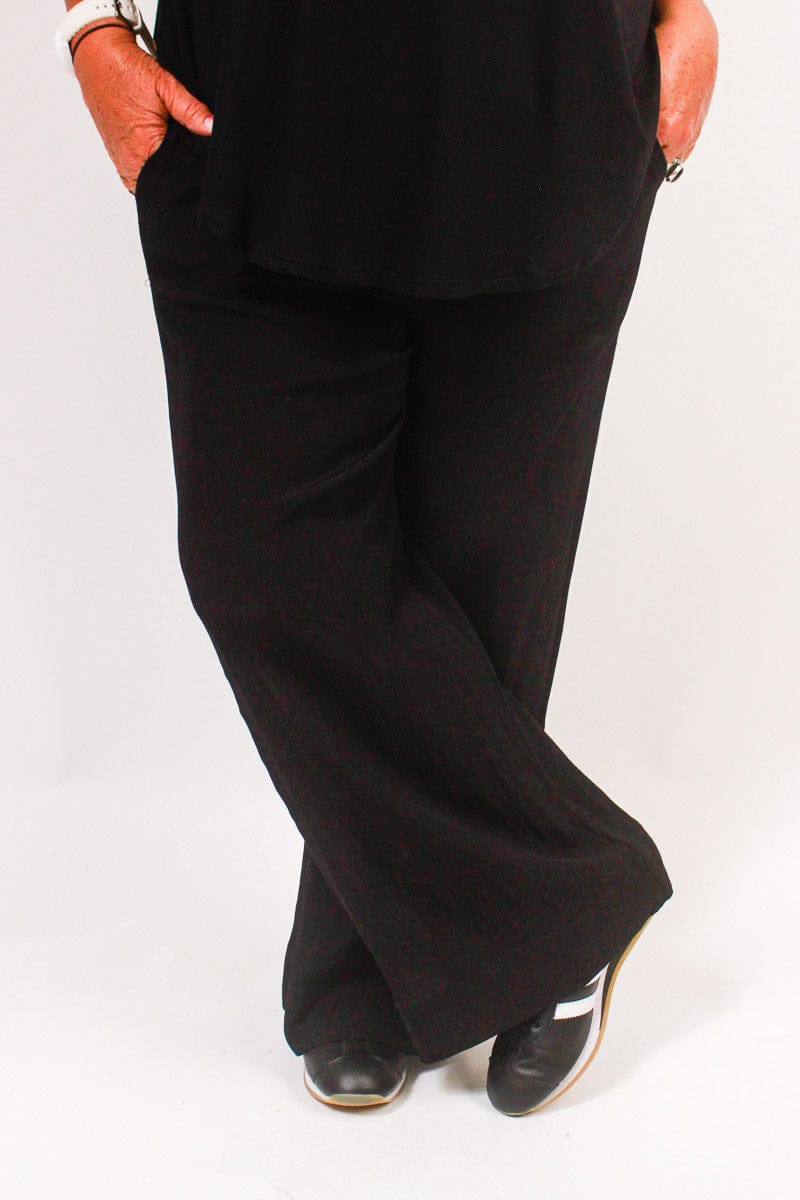 TCD TCD EXCLUSIZE Athleisure Pant - Black/White Stripe Shop