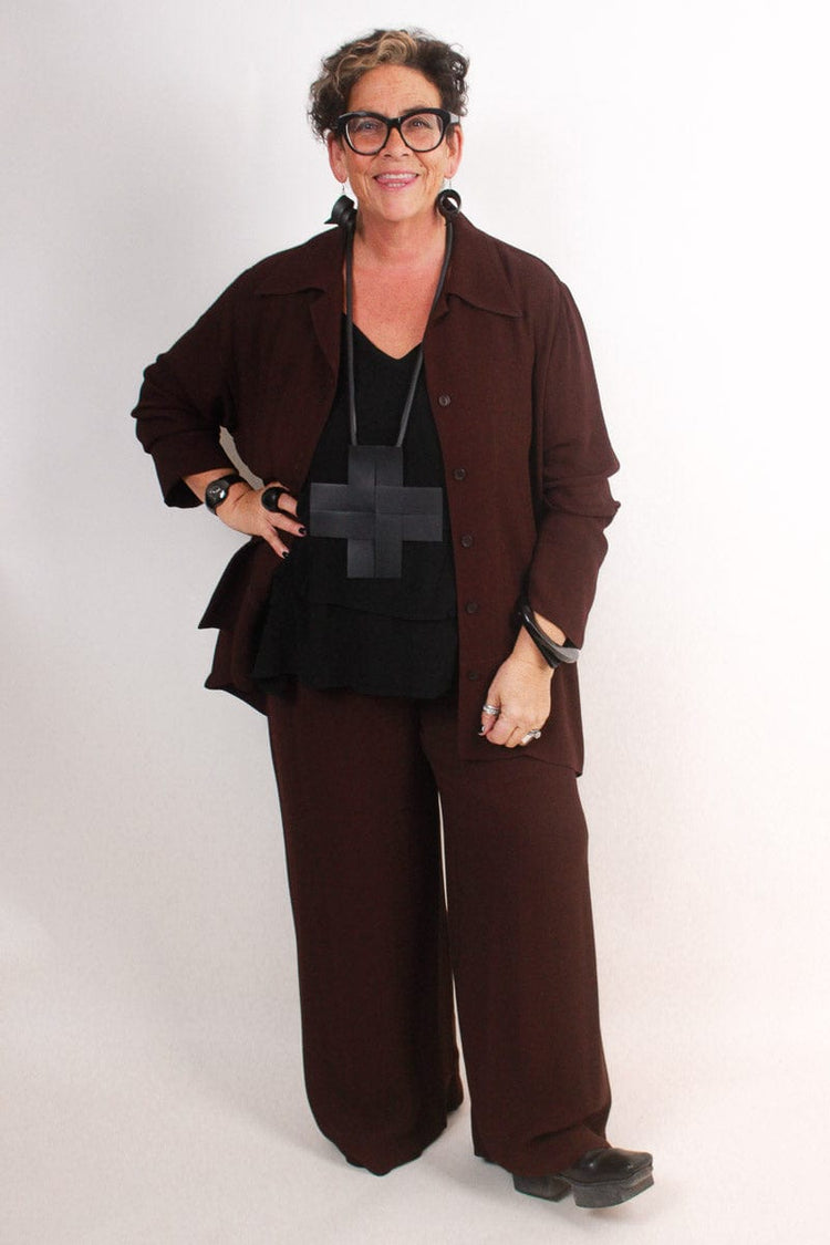 TCD TCD - Gracie Shirt - Brown Shop