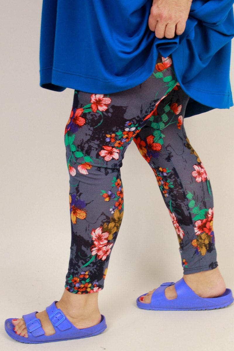 TCD TCD Leggings - Floral Mesh Shop