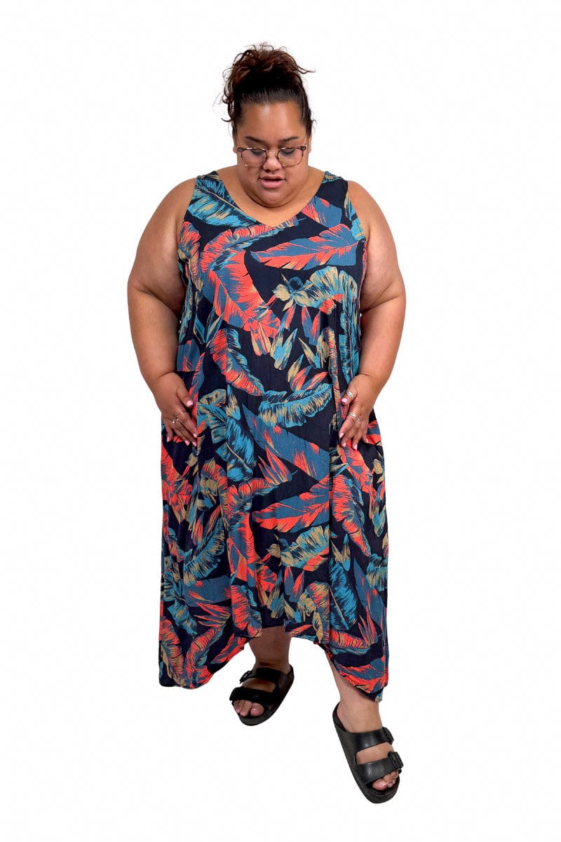 TCD TCD Long Athena - Orange Island Breeze Shop