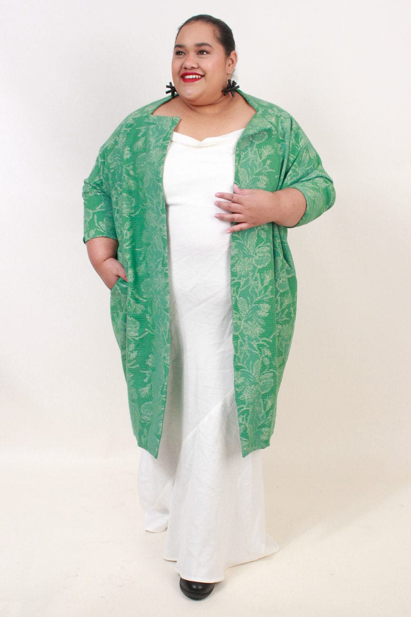 TCD TCD Long Flounce Bias Slip - Cream Shop