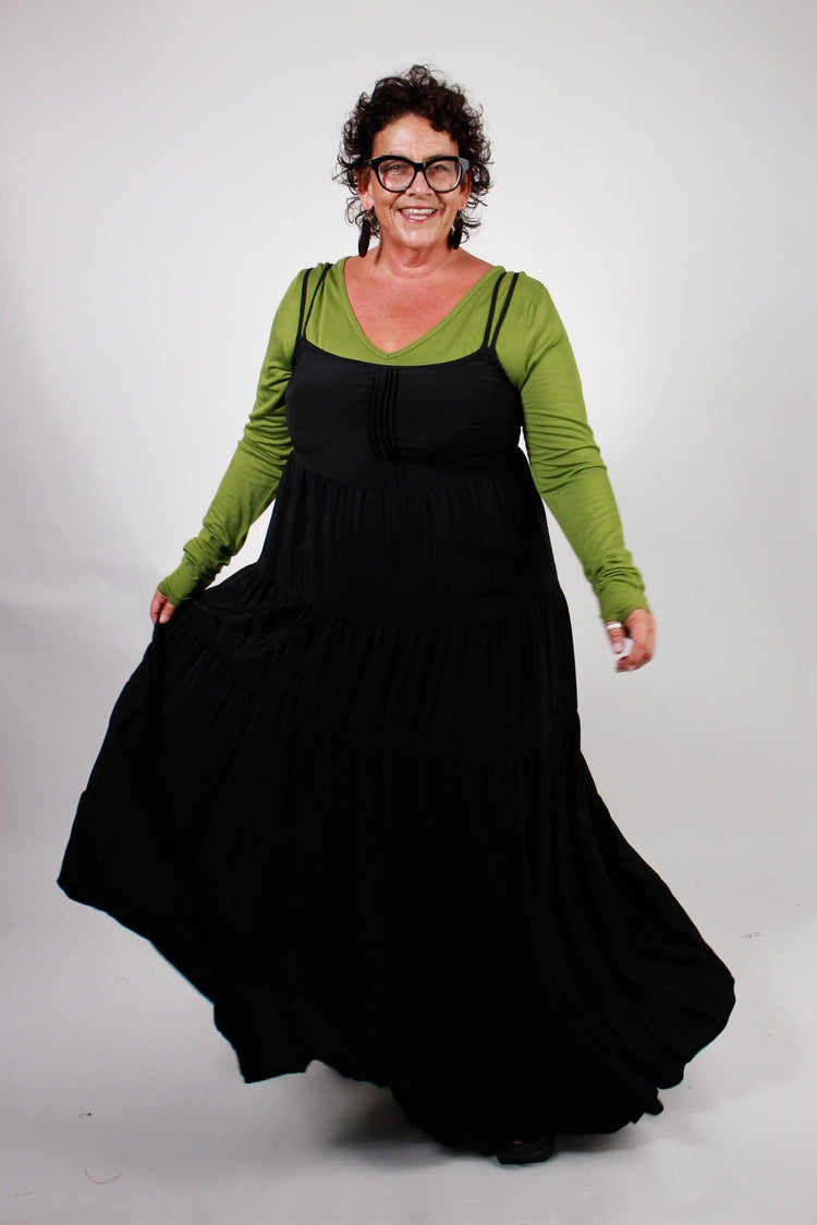 TCD TCD Long Thumbelina - Leaf Green Merino Shop