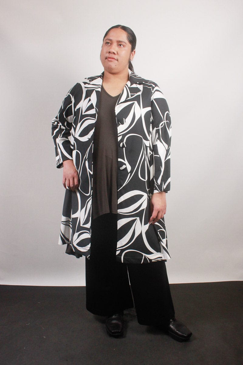 TCD TCD Rosetta Coat - Abstract Shop