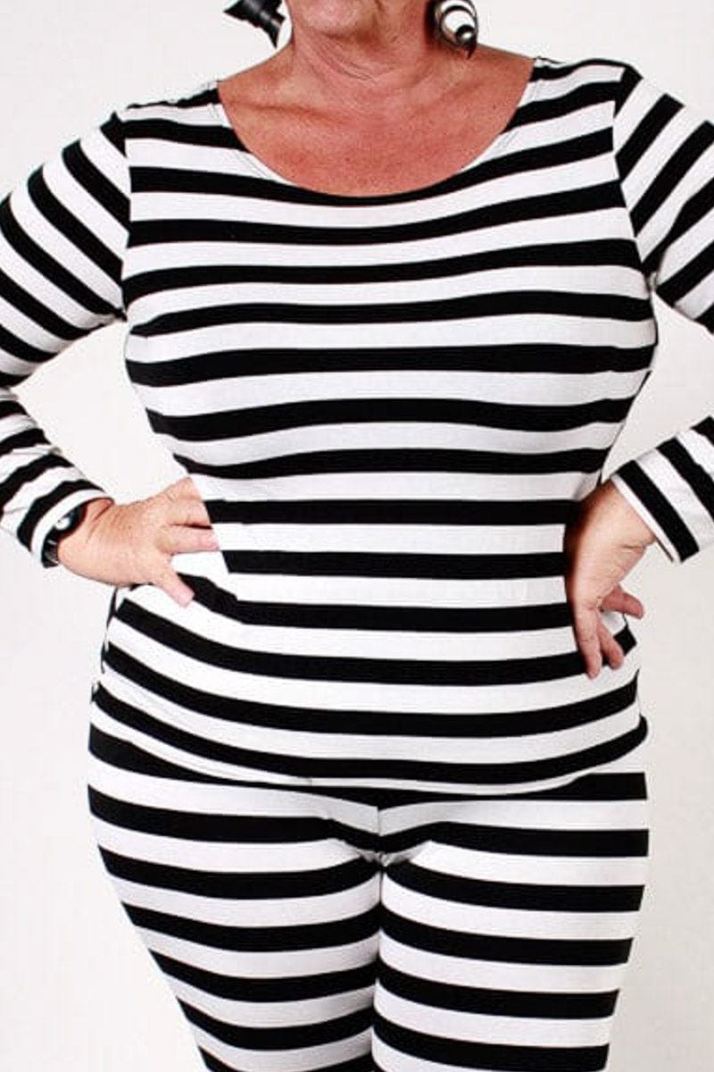 TCD TCD Simply Tee - B/W Stripes Shop