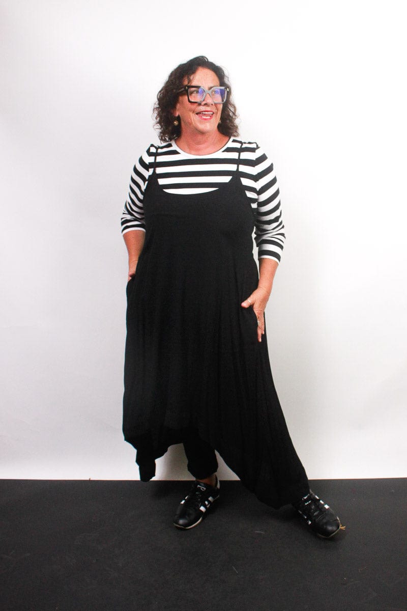 TCD TCD Simply Tee - B/W Stripes Shop