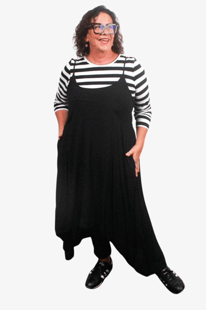 TCD TCD Simply Tee - B/W Stripes Shop