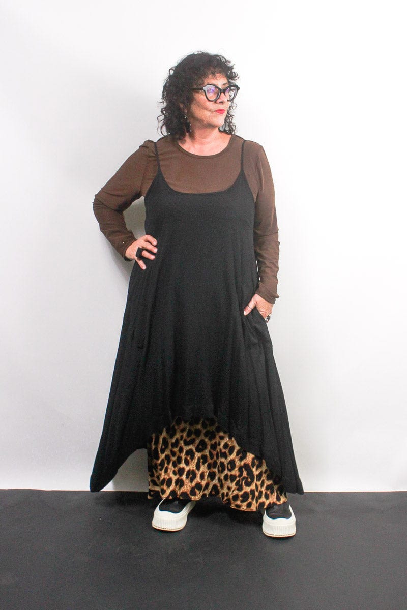 TCD TCD Simply Tee - Brown Mesh Shop