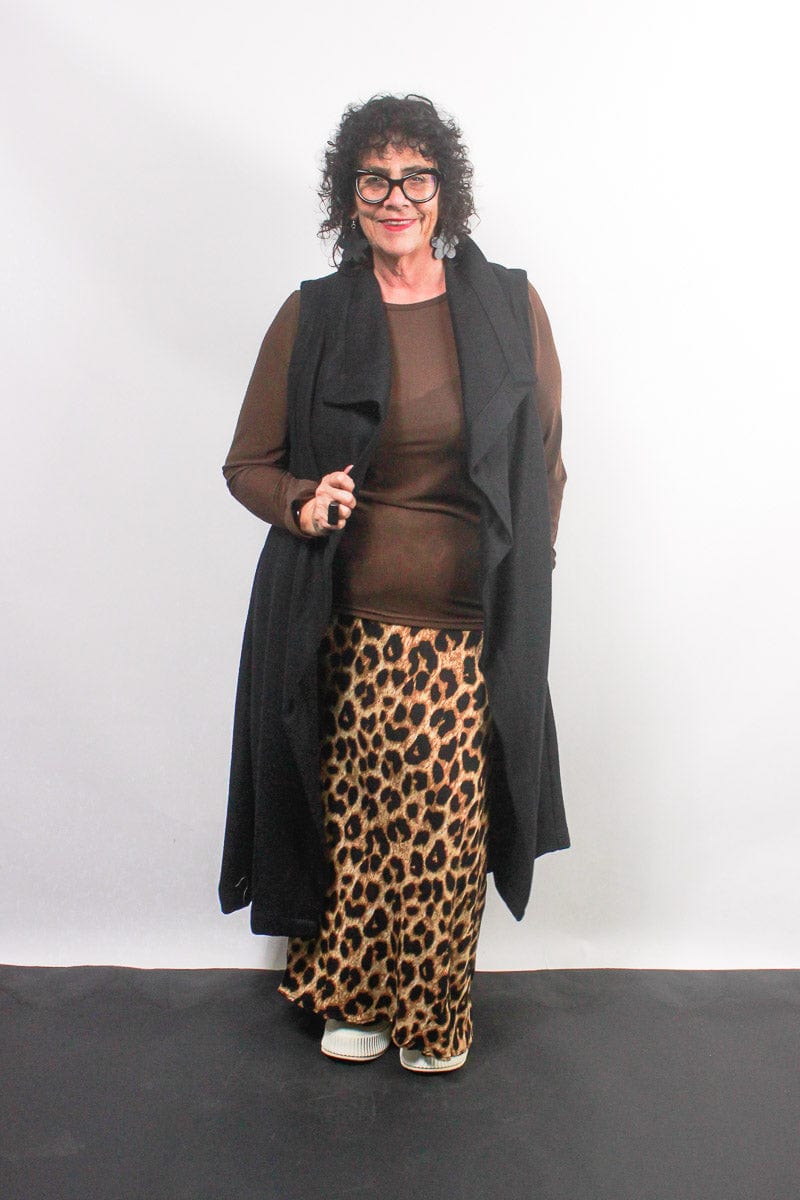 TCD TCD Simply Tee - Brown Mesh Shop