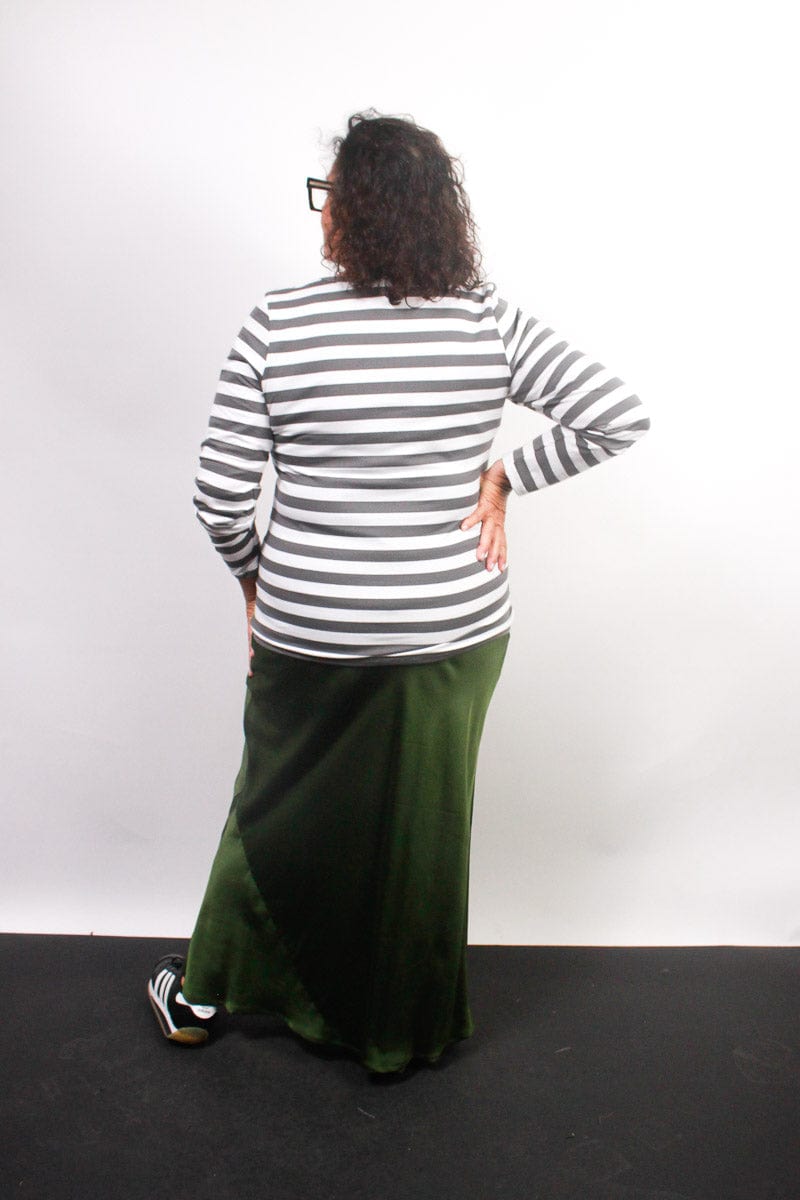 TCD TCD Simply Tee - Grey Stripes Shop