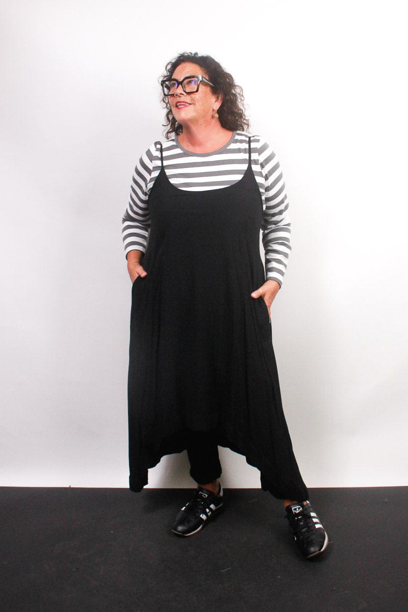 TCD TCD Simply Tee - Grey Stripes Shop