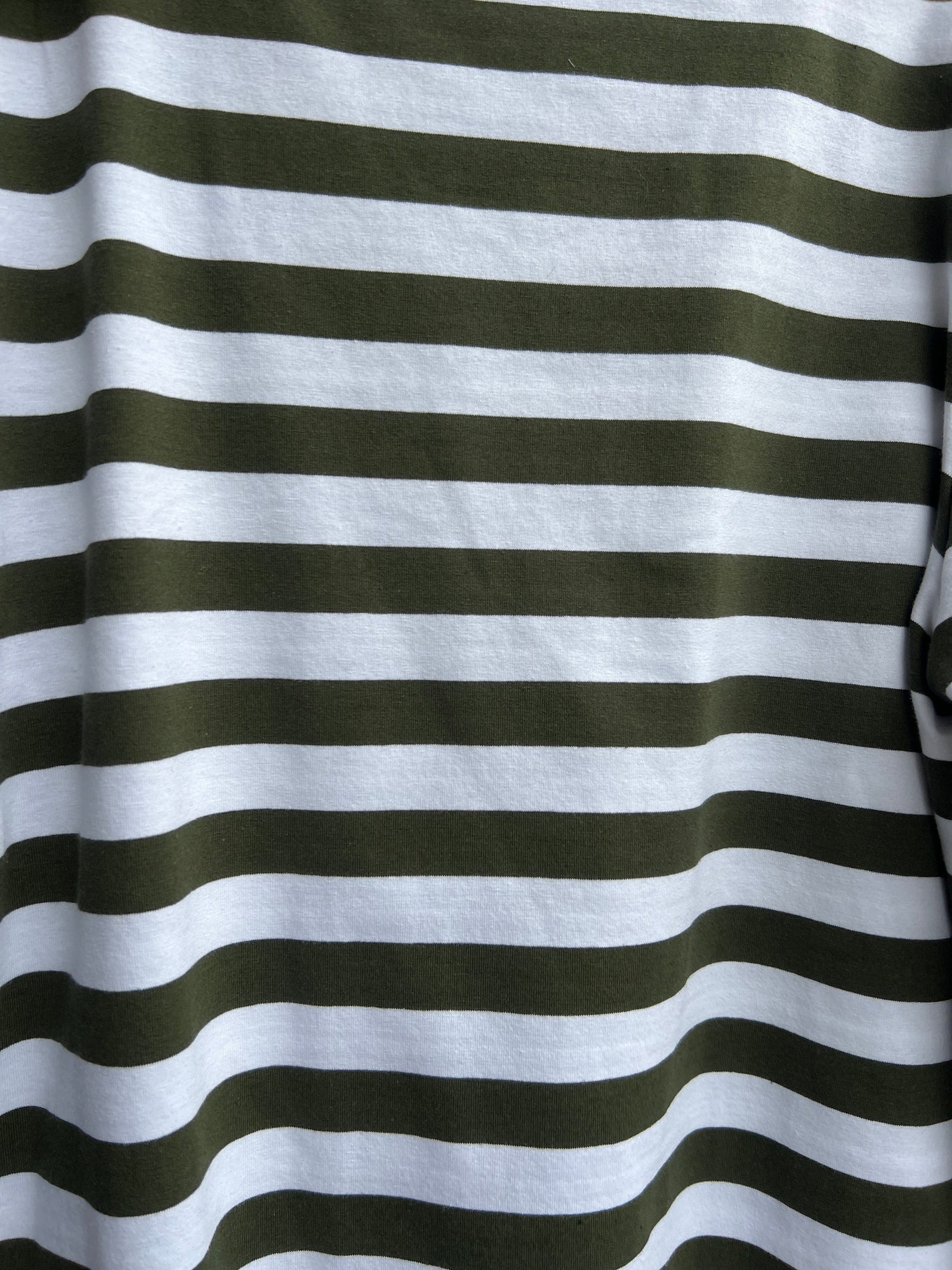 TCD TCD Simply Tee - Khaki Stripes Shop