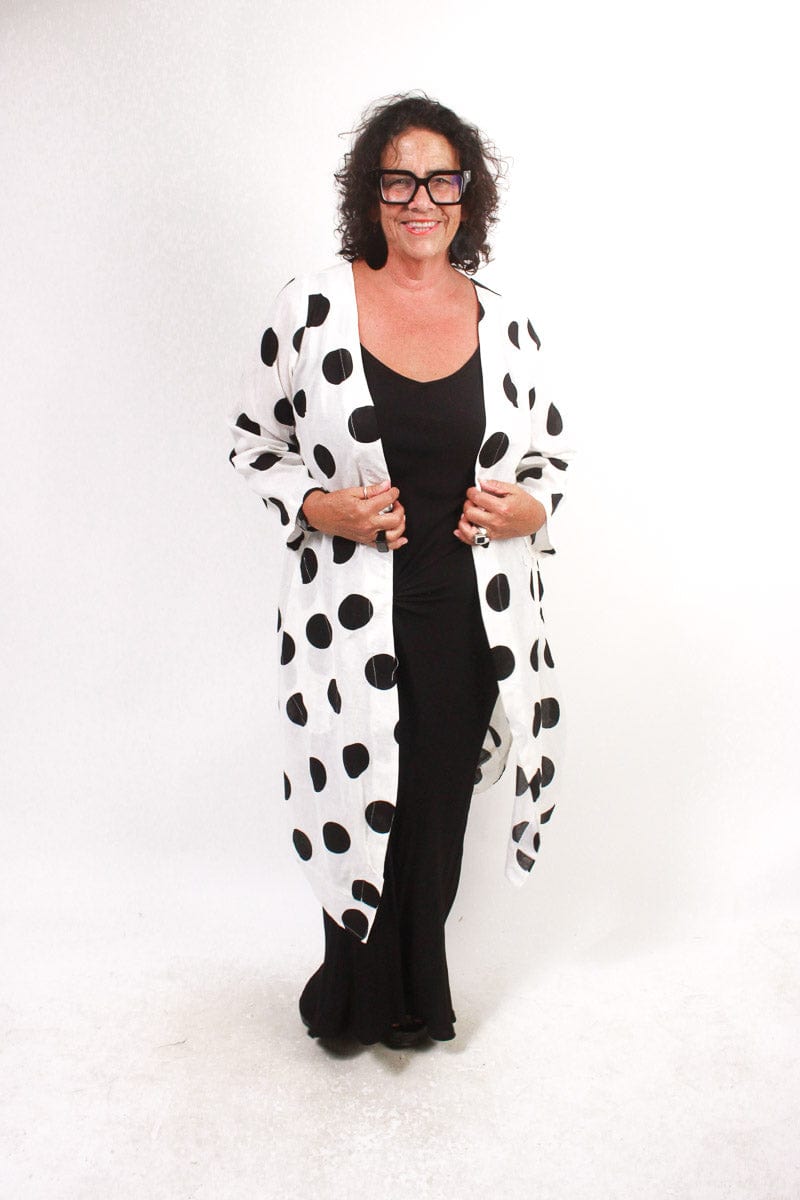 TCD TCD Solidarity Jacket - Black spot (White Base) Shop