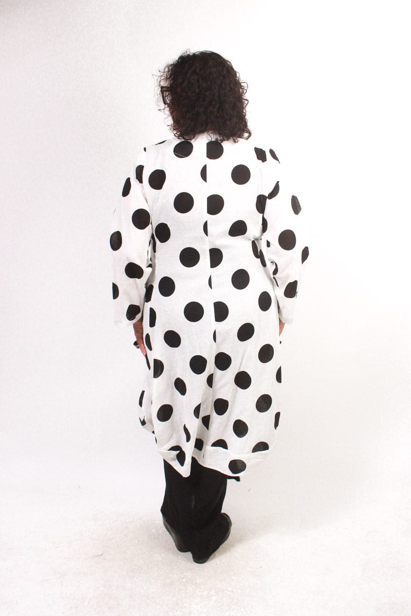 TCD TCD Solidarity Jacket - Black spot (White Base) Shop