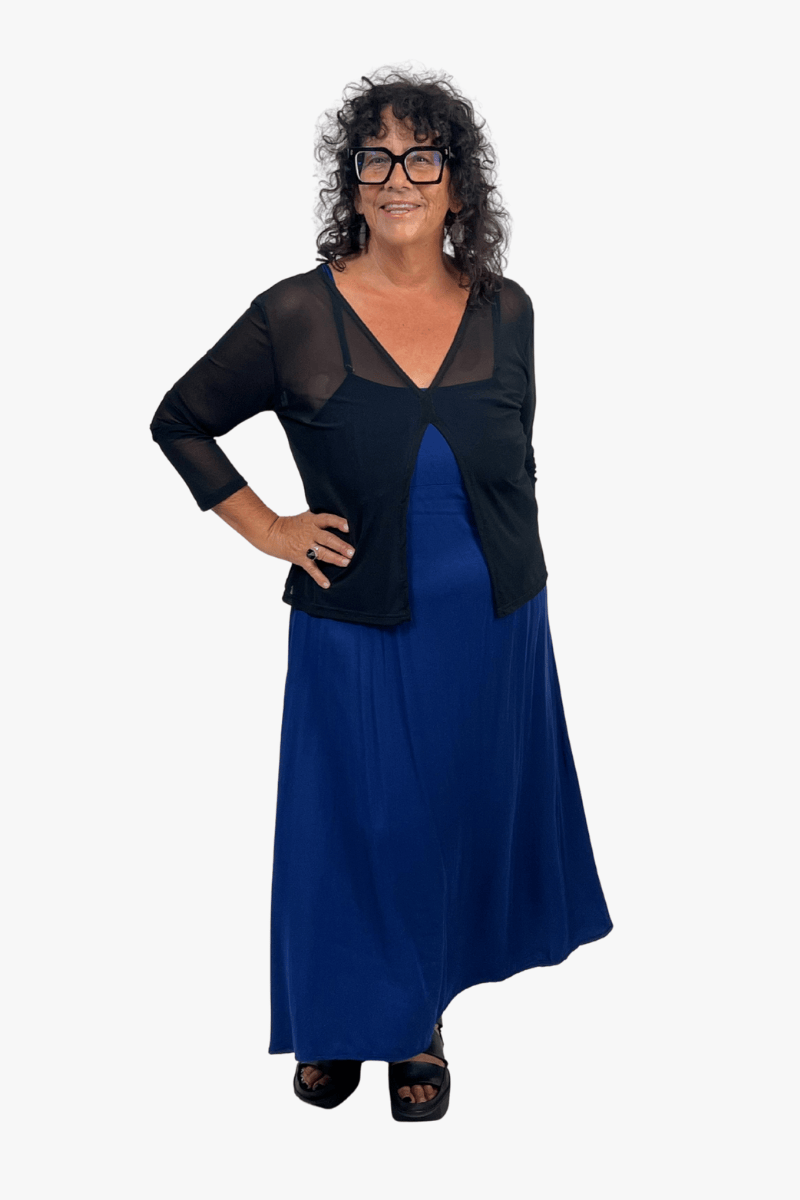 TCD TCD Steph Slip Dress - Cobalt Blue Shop