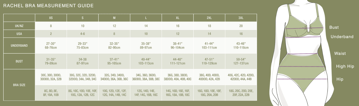 Videris Lingerie Videris Lingerie - Rachel Bra Olive Lingerie