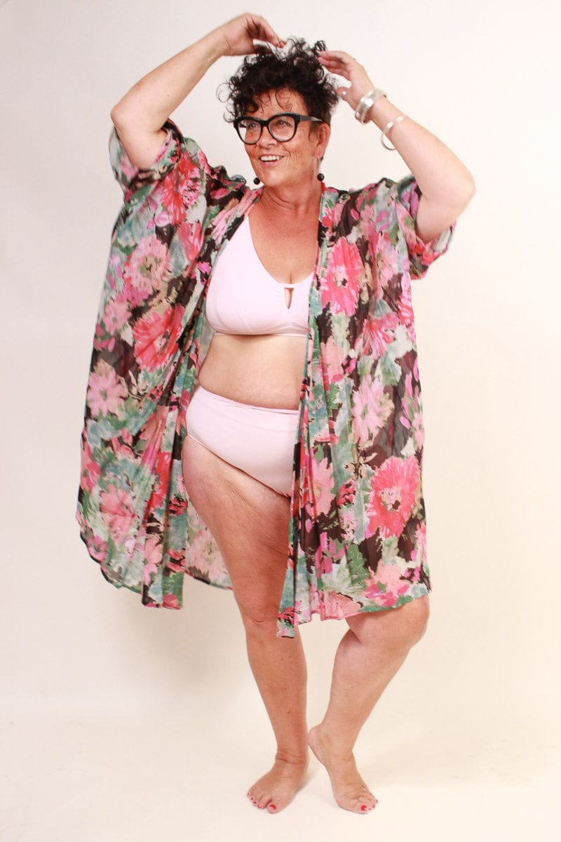 Videris Lingerie Videris Lingerie - Whitney High Waist Knickers Rosy Lingerie