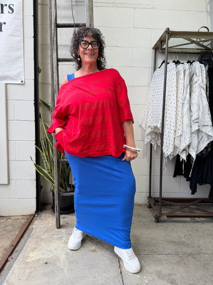 TCD Long La Bella Extra Long - Blue Rib