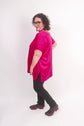 TCD Maggie Tee - Fuchsia Satin