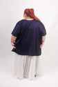 TCD Maggie Tee - Navy Satin