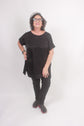 TCD Maggie Tee - Black Satin