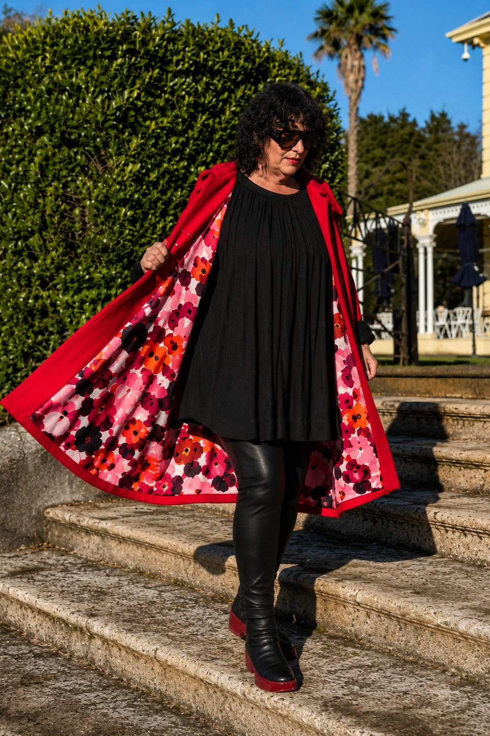 TCD Windsor Coat - Red Wool (Pre-Order)