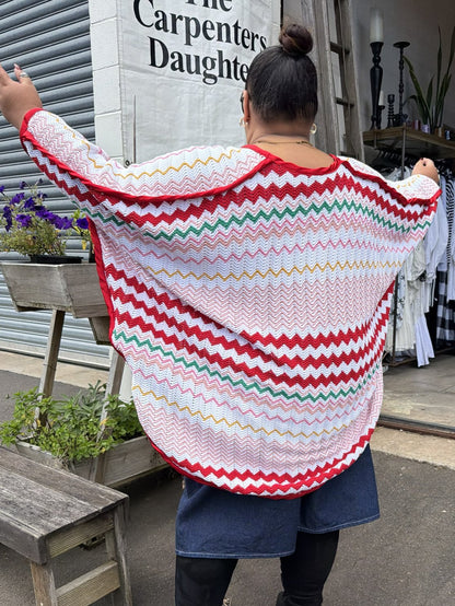 TCD Battina Top  - Cotton Crochet Knit